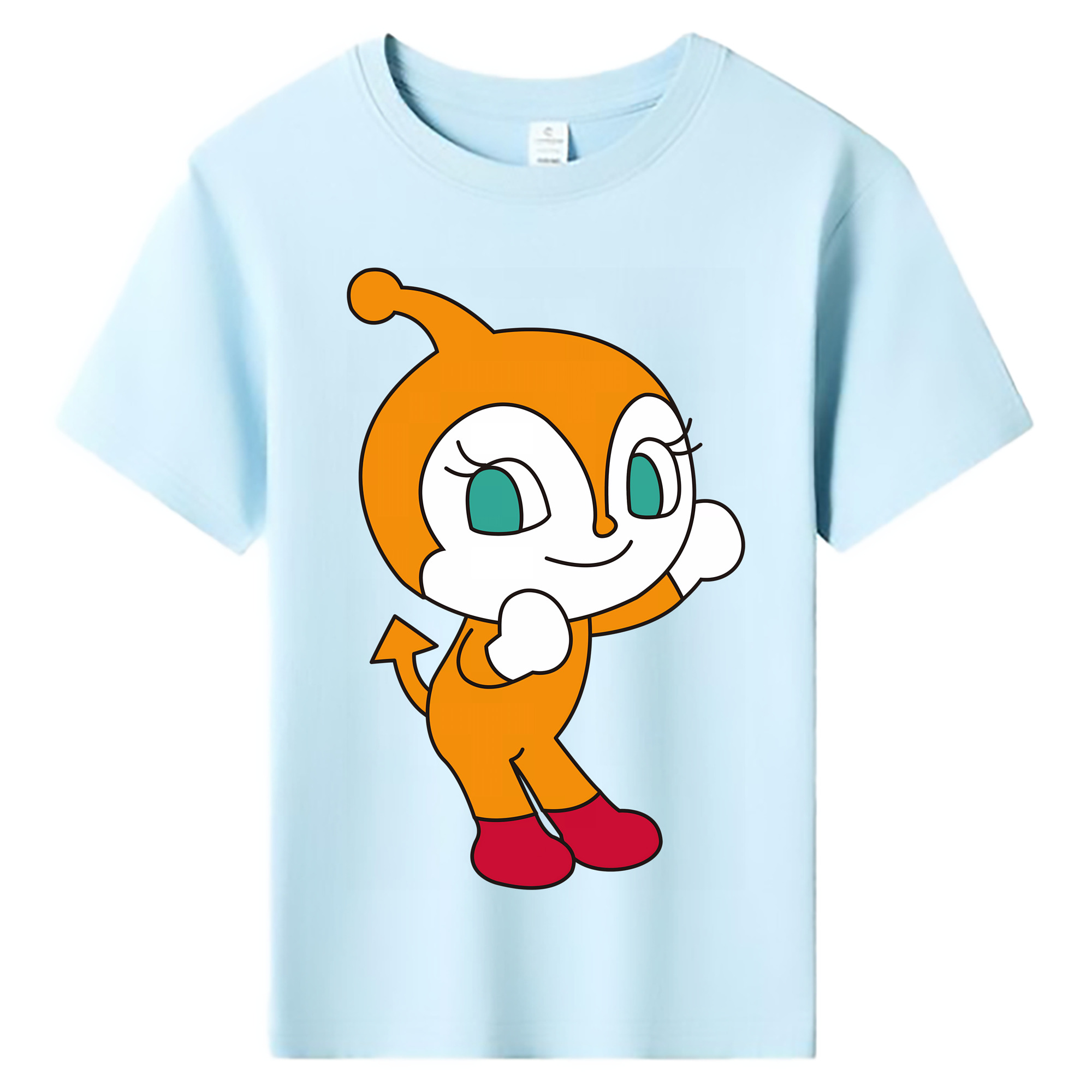 （画像用） アンパンマン Anpanman 綿100％キッズTシャツ（フロントプリント）